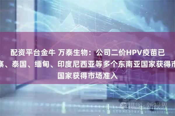 配资平台金牛 万泰生物：公司二价HPV疫苗已在柬埔寨、泰国、缅甸、印度尼西亚等多个东南亚国家获得市场准入