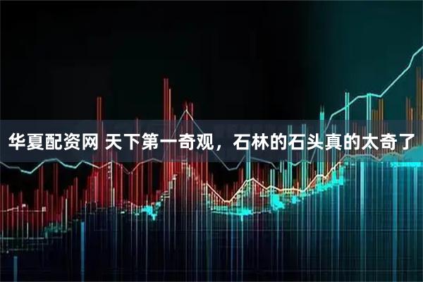 华夏配资网 天下第一奇观，石林的石头真的太奇了
